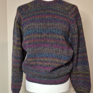 United Colors Of Benetton Women's Multicolor Knit Sweater